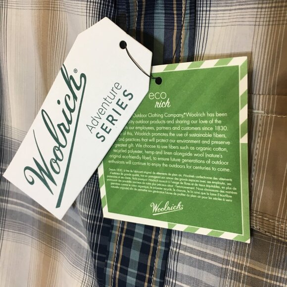 Woolrich Mens Eco Rich Desert View Shirt - Size Small - Pre-Owned - FWEUUP - Picture 7 of 9